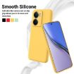 Realme P3 Ultra 5G Yellow Liquid Silicone Dropproof Phone Case - 3