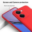 Realme P3 Ultra 5G Red Dropproof Liquid Silicone Phone Case - 4