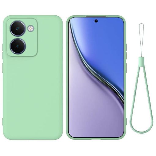 Realme P3 Ultra 5G Green Silicone Full Coverage Dropproof Case - 1