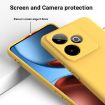 Realme GT 7/GT 7T 5G Yellow Liquid Silicone Dropproof Case - 4