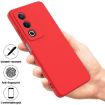 OPPO A3 Pro 5G India Red Liquid Silicone Dropproof Phone Case - 2