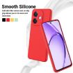 OPPO A3x Red Liquid Silicone Dropproof Full Coverage Case - 3