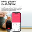 E530 1.91" IP68 Waterproof Smart Watch with ECG & Blood Sugar, Black - 5
