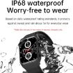 E530 1.91" IP68 Waterproof Smart Watch w/ ECG & Blood Sugar (Black) - 4