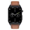 E530 1.91" IP68 Leather Smart Watch ECG/Non-invasive Blood Sugar, Brown - 2