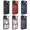 Motorola Edge 20 Lite Camshield Magnetic Holder Case (Red) - 2