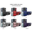Moto G62 CD Texture Camshield Magnetic Holder Case (Purple) - 2