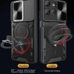Moto G Power 2025 Blue Texture Camshield Magnetic Phone Case - 5