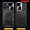 Moto G Power 2025 Blue Texture Camshield Magnetic Phone Case - 6