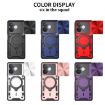 OPPO A5 Pro 5G Black CD Texture Camshield Magnetic Case - 2