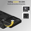 OPPO A5 Pro 5G Black CD Texture Camshield Magnetic Case - 4