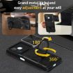 OPPO A5 Pro 5G Black CD Texture Camshield Magnetic Case - 6