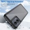 Motorola Edge 2024 Acrylic Hybrid TPU Case (Black) Colorful Series - 3