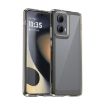 Motorola Edge 2024 Colorful Series Hybrid Phone Case (Transparent Grey) - 1