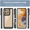 Motorola Edge 50 Neo Acrylic Hybrid TPU Case (Black) - 2