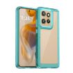 Motorola Edge 50 Neo Colorful Acrylic Hybrid TPU Case - Blue - 1