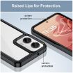 Moto G35 5G Black Acrylic TPU Case - Colorful Series - 6
