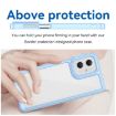 Moto G55 5G Acrylic Hybrid TPU Case - Blue, Colorful Series - 4