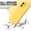 Motorola Edge 2023 Yellow Silicone Dropproof Full Coverage Case - 5
