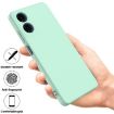 Moto E14 Green Liquid Silicone Dropproof Full Coverage Case - 2