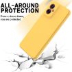 Moto G55 Yellow Silicone Dropproof Full Coverage Phone Case - 5