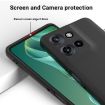 Moto G Power 2025 Black Liquid Silicone Dropproof Phone Case - 4