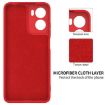 Moto G05/E15 Red Silicone Dropproof Full Coverage Phone Case - 6