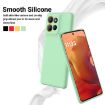 Moto G15 Green Liquid Silicone Dropproof Full Coverage Case - 3