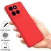 Moto G Stylus 5G 2025 Red Silicone Dropproof Full Coverage Case - 2