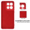 Moto G Stylus 5G 2025 Red Silicone Dropproof Full Coverage Case - 6