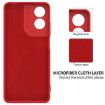 Moto G04S/E14 4G Silicone Dropproof Full Coverage Case (Red) - 6