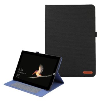 Black Fabric Leather Tablet Case for Surface Pro 4/5/6/7 - 1