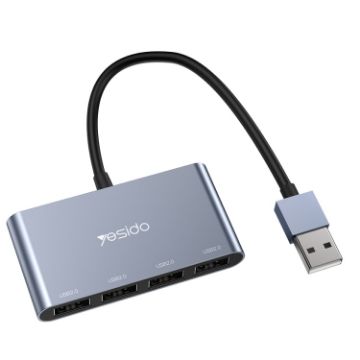 Yesido HB12 4 in 1 USB Docking Station HUB Adapter - 1