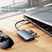 Yesido HB16 7-in-1 USB-C Multifunctional Docking Station HUB Adapter - 2