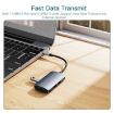 Yesido HB16 7-in-1 USB-C Multifunctional Docking Station HUB Adapter - 4