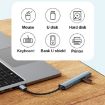 Yesido HB17 4 in 1 USB-C Type-C Multifunctional Docking HUB Adapter - 3