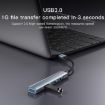 Yesido HB18 4 in 1 USB Multifunctional Docking Station Adapter - 6