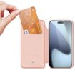 DUX DUCIS Skin Pro Flip Leather Case for iPhone 17 Pro, Rose Gold - 3