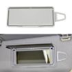Mercedes W212/W218 Left Sun Visor Mirror, Grey White 212 810 0001 - 1