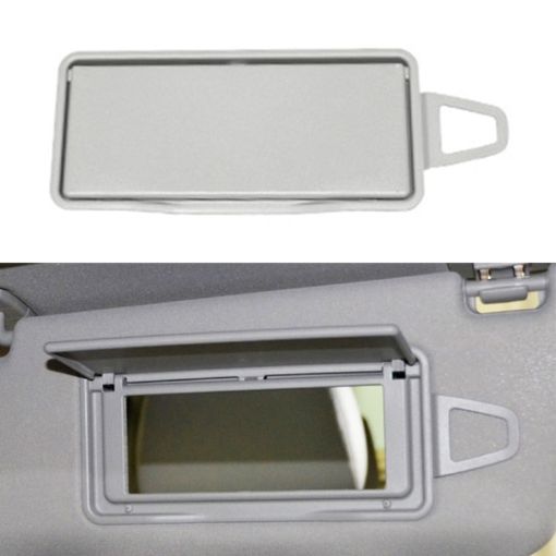 Mercedes W212/W218 Left Sun Visor Mirror, Grey White 212 810 0001 - 1