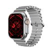 Ultra 2.2" IP67 Waterproof Smart Watch with Heart Rate/NFC (Silver) - 1