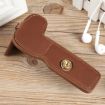 Canon EOS R8 PU Leather Camera Half Case Base, Coffee Color - 4