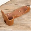 Canon EOS R8 PU Leather Camera Half Case Base, Brown, 1/4" Thread - 2