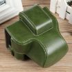 Canon EOS R50 Green Leather Camera Case with Strap, Deluxe Edition - 2