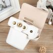 Canon EOS R50 Magnetic Leather Camera Case with Strap, White - 3