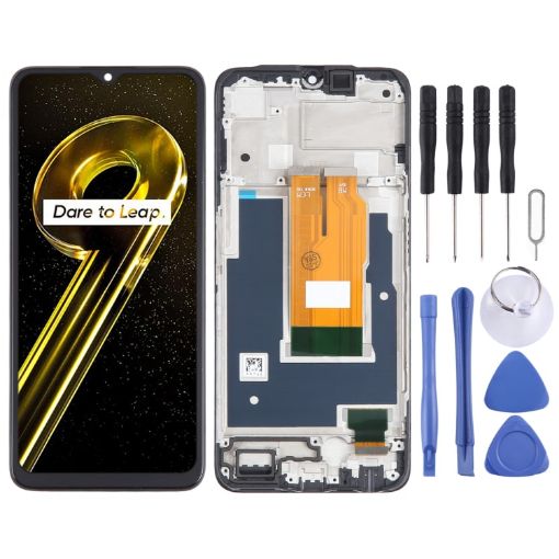 Realme 9i 5G OEM LCD Screen Digitizer with Frame Assembly - 1