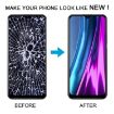 Realme Narzo 50i RMX3235 OEM LCD Screen Assembly with Frame - 6