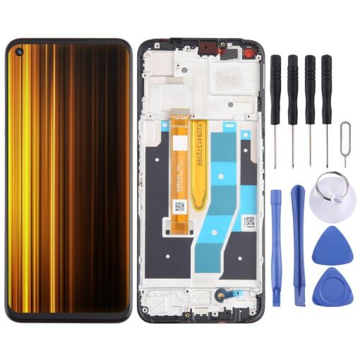 Realme Q5 RMX3478 OEM LCD Screen Digitizer with Frame - 1