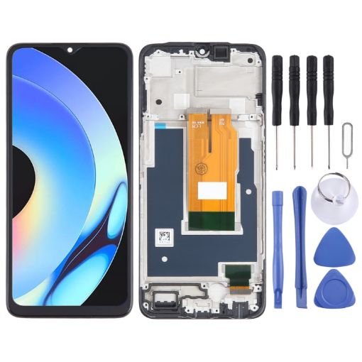 Realme 10T OEM LCD Screen Digitizer Assembly with Frame - 1