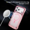 iPhone 17 Pro Max MagSafe Transparent Pink TPU + PC Case - 5